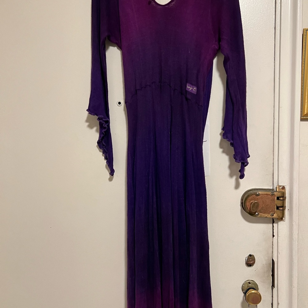 Rare Wunjo Crow batik-dyed dress